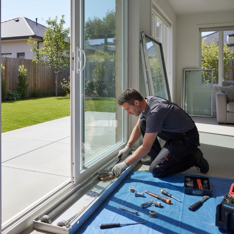 Local Sliding Door Window Repair pros at work