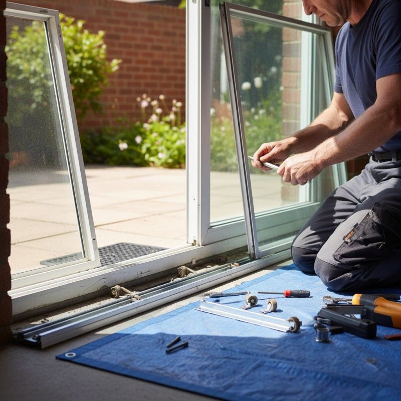 Sliding Door Window Repair