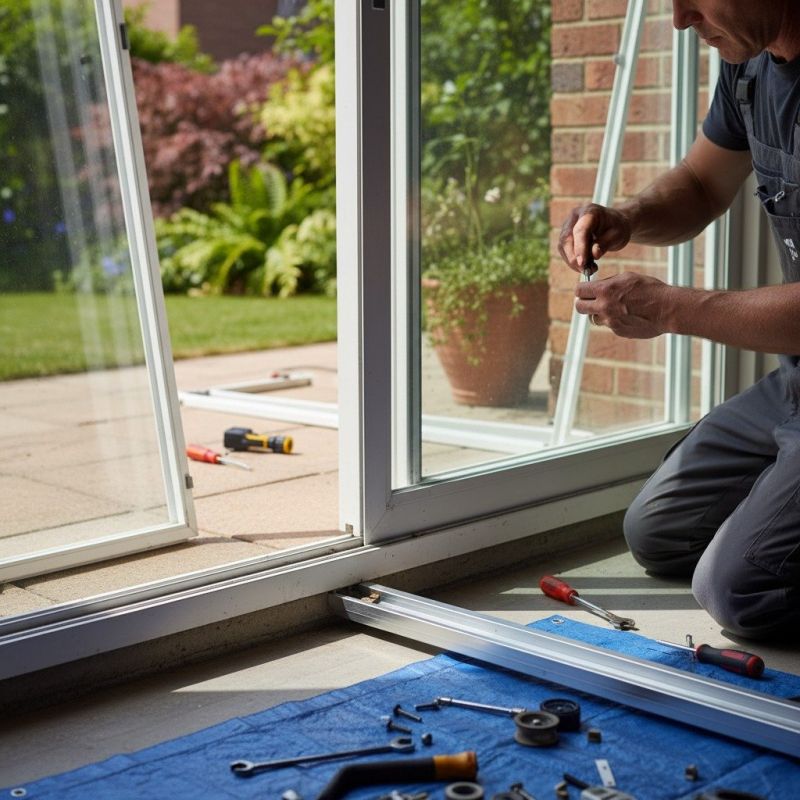 Sliding Door Window Repair